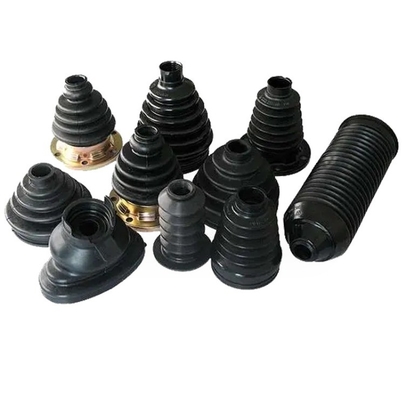 Servicio de procesamiento Moldeado de caucho NR Sleeve Bellow para piezas de automóviles dentro del material NR