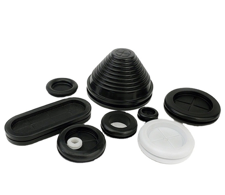 Grommet de caucho de silicona de tamaño pequeño EPDM para cable impermeable y resistente a la corrosión