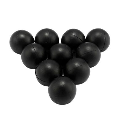 Bolos de goma huecos de colores con agujero Molde de bola de silicona hecha de goma de silicona EPDM NBR NR