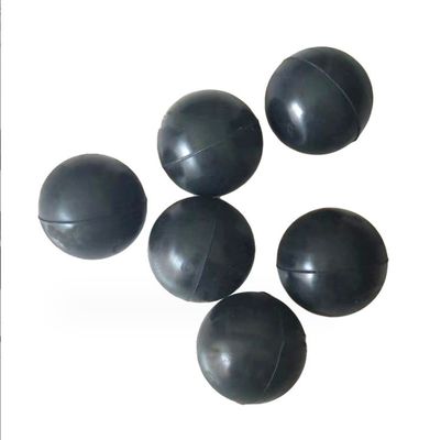 Bolos de goma huecos de colores con agujero Molde de bola de silicona hecha de goma de silicona EPDM NBR NR