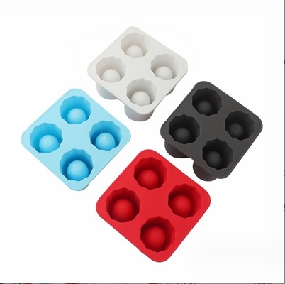 Molde de cubo de hielo de silicona para fiesta de bar de verano