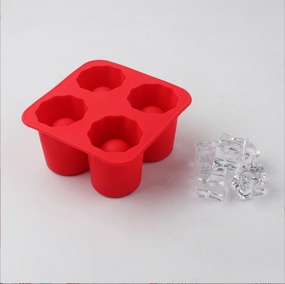 Molde de cubo de hielo de silicona para fiesta de bar de verano
