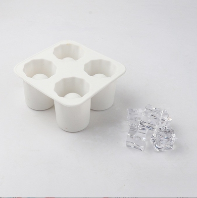 Molde de cubo de hielo de silicona para fiesta de bar de verano