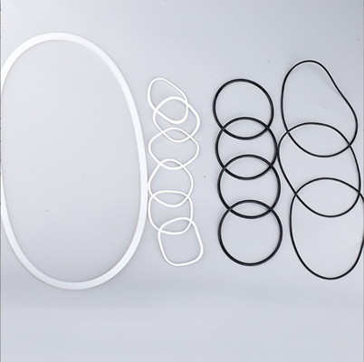 Anillos O de sello de silicona de alta temperatura con material EPDM/NBR/NR y servicio de moldeo