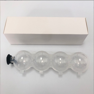 Molde de cubo de hielo de silicona para botellas de whisky de fácil liberación