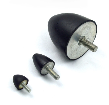 Moldeado de caucho metal amortiguador amortiguador de vibración de tornillo para el bolsillo industrial