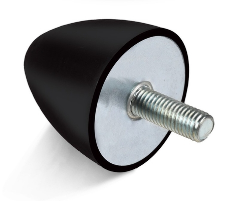 Moldeado de caucho metal amortiguador amortiguador de vibración de tornillo para el bolsillo industrial