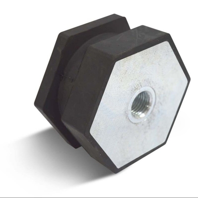 De caucho y metal hexagonal personalizado para absorción de choques del motor, para amortiguador neumático