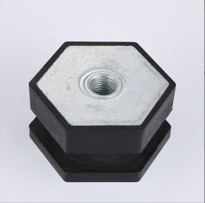 De caucho y metal hexagonal personalizado para absorción de choques del motor, para amortiguador neumático