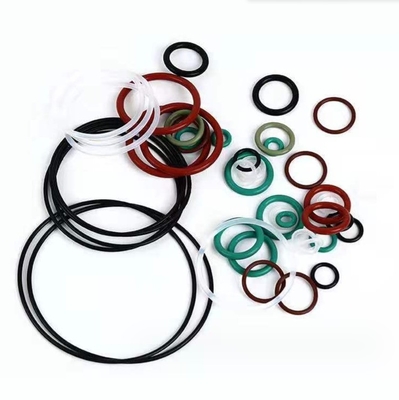 Kit de sellado de anillo de caucho O de NBR FKM FPM EPDM personalizado para el servicio de moldeo de sistemas hidráulicos