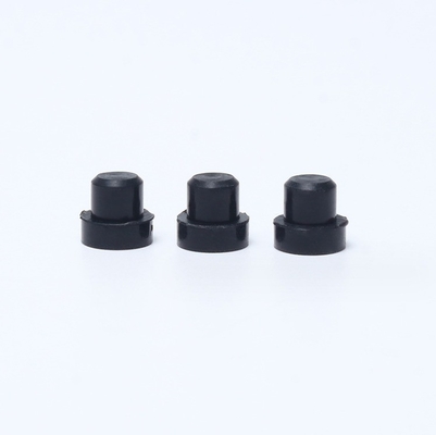 Partes de sellado personalizadas EPDM/NBR/NR Tapa de extremo de caucho con tapón de caucho natural fijo