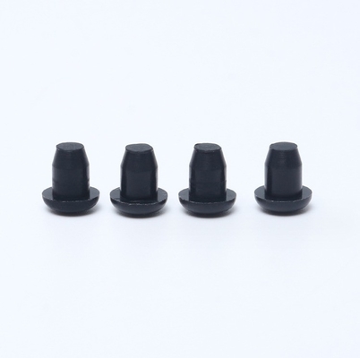 Partes de sellado personalizadas EPDM/NBR/NR Tapa de extremo de caucho con tapón de caucho natural fijo