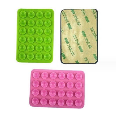 Silicona 24 Antiderrapante Silicona Adhesivo Personalizado de las almohadillas de la taza de succión para el soporte del teléfono celular