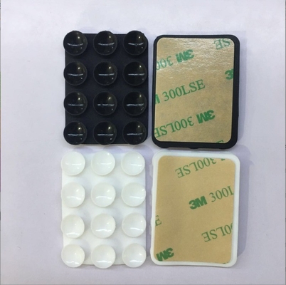 Silicona 24 Antiderrapante Silicona Adhesivo Personalizado de las almohadillas de la taza de succión para el soporte del teléfono celular