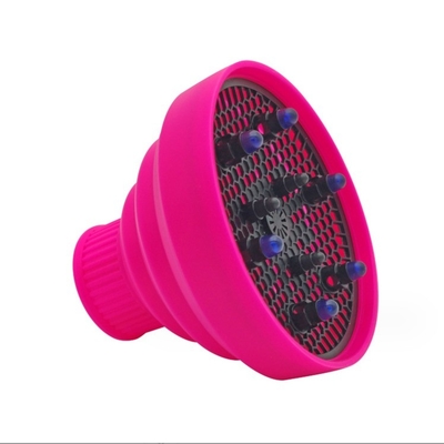 Dispersor de pelo rizado plegable con material de silicona y servicio de moldeo