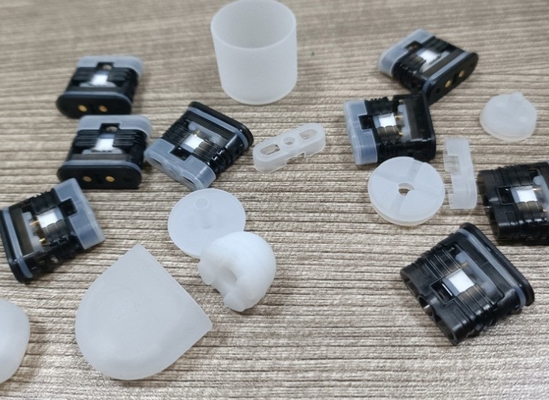 Parte moldeada de caucho de silicona NBR para nebulizador portacigarrillos boquilla tapa de polvo de manga