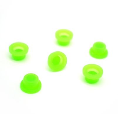 SBR Material Capa de botón fluorescente para linterna cola botón táctil conmutador de personalización