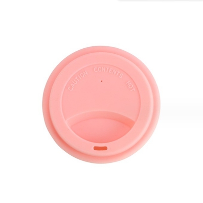Tipo de recipientes de bebida Tazas Platillos Reutilizables tapa de taza de café de silicona tapa de taza de goma colorida