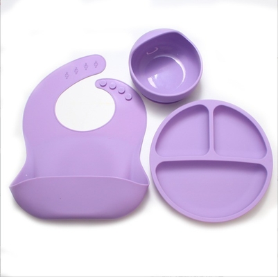 5pcs Cuchara BPA suave Cuchara de alimentación para bebés Set de horquilla utensilios Set de silicona para bebés