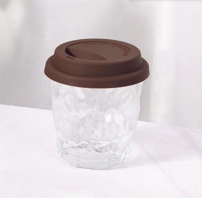 Tipo de recipientes de bebida Tazas Platillos Reutilizables tapa de taza de café de silicona tapa de taza de goma colorida