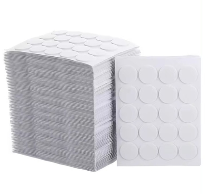 Kit de herramientas de fabricación de velas de vidrio DIY con pegatinas de espuma blanca y pegatinas de doble cara