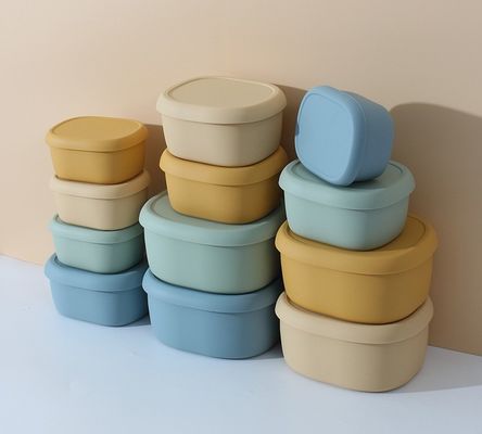 3pcs/set Confección de la caja de almuerzo Bento portátil personalizada con el contenedor de alimentos microondas