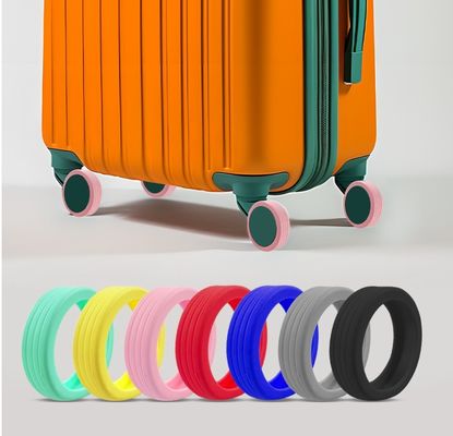 Las cubiertas protectoras de ruedas de equipaje de silicona para mejorar la durabilidad y el rendimiento