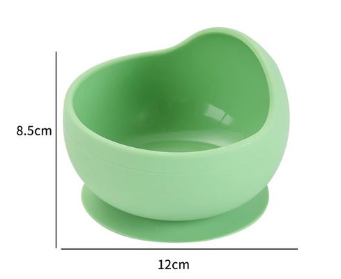 Set de alimentación de bebés de silicona de 2 paquetes