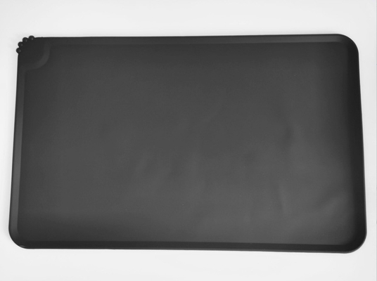 Moderno estilo resistente al agua sin resbalón silicona perro de mascotas de alimentación de alfombra para los requisitos personalizados