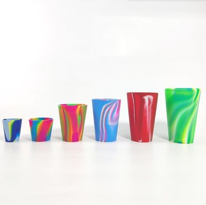 480 ml de vidrio de vino de silicona con logotipo personalizado Taza de cerveza de silicona Taza de café