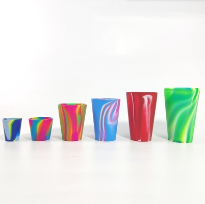 Fácil de limpiar 40 ml-600 ml de vidrio de vino de silicona con logotipo personalizado Taza de cerveza de silicona Taza de café