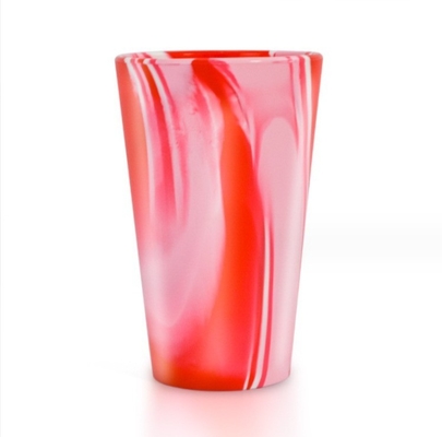 350ml de forma de huevo de silicona de vidrio de vino plegable anticaídas tumbler para actividades al aire libre