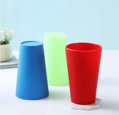Tazas de silicona coloridas para bebidas de grado alimenticio para tazas de café reutilizables personalizadas inquebrantables