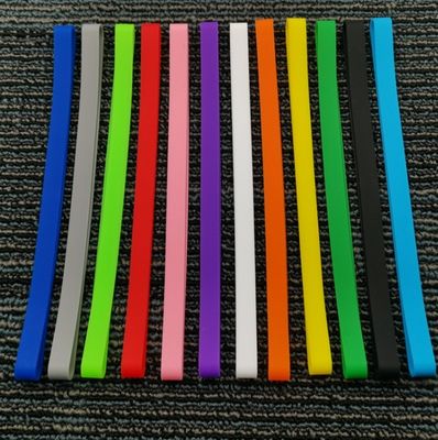 Banda de envoltura de silicona elástica y colorida perfecta para diversas aplicaciones