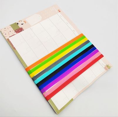 Banda de envoltura de silicona elástica y colorida perfecta para diversas aplicaciones