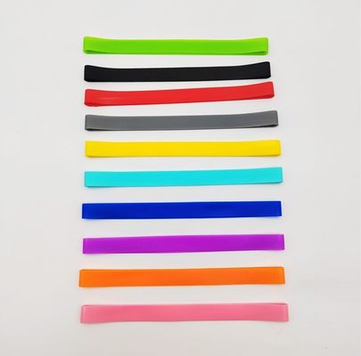 Banda de envoltura de silicona elástica y colorida perfecta para diversas aplicaciones