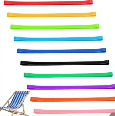 Sillones de playa de crucero de caucho elástico porta toallas para vacaciones Salón de la piscina de playa