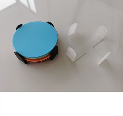 Cubierta de silicona de coaster de absorción con ranuras profundas para taza de café de taza de taza resistente al calor
