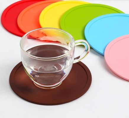 Accesorios de decoración de mesa de silicona redonda personalizada
