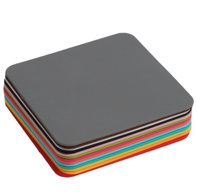 Cubiertas de silicona para bebidas resistentes al calor y antideslizantes Decoración de la mesa de café