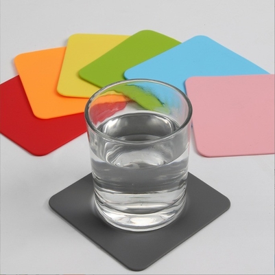 Cubiertas de silicona para bebidas resistentes al calor y antideslizantes Decoración de la mesa de café