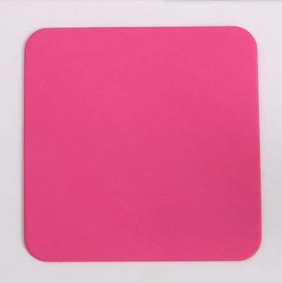 Cuadrado colorido de silicona antideslizante para bebidas coasters copa de almohadilla para bebidas calientes y frías
