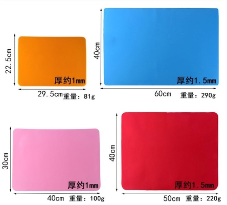Accesorios para la decoración de la mesa de silicona rectangular