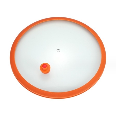 Capa de vidrio de silicona para el hogar de usos múltiples, resistente al calor y visual, anti-desbordamiento
