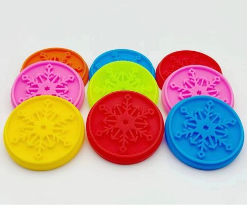 Estampillas de galletas mango de madera cortador de galletas de Navidad de silicona para hornear sostenible