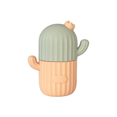 Roller facial de cactus de silicona para mejorar la belleza y la eficacia del contorno