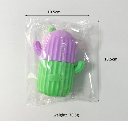 Roller facial de cactus de silicona para mejorar la belleza y la eficacia del contorno
