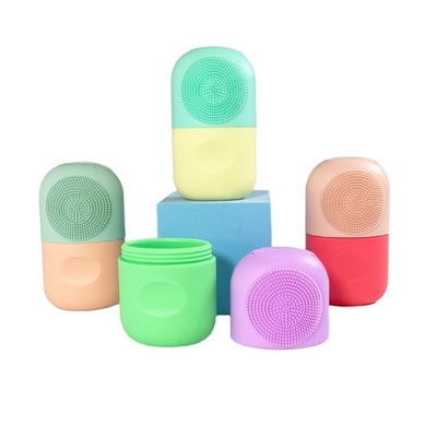 Cubo de silicona para el rostro Ojos Cuello Cuidado de la piel Roller de hielo para el rostro Herramientas de helado sostenibles