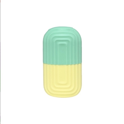 Cubo de hielo de cara de silicona con rodillo de moho de hielo de contorno facial para herramientas de helado sostenibles