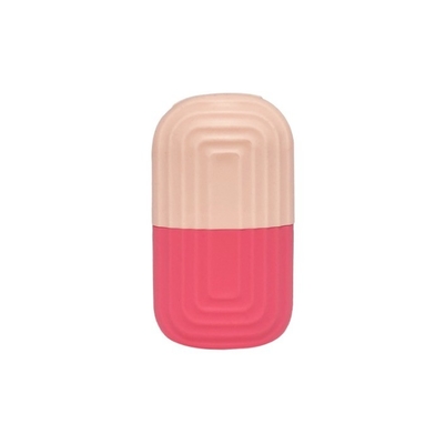 Cubo de hielo de cara de silicona con rodillo de moho de hielo de contorno facial para herramientas de helado sostenibles